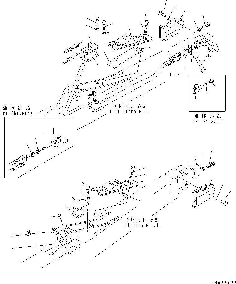 HOSE,(B) 195-71-62260 KOMATSU