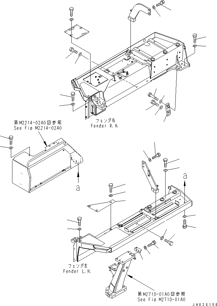 Пластина 17A-54-14640 KOMATSU