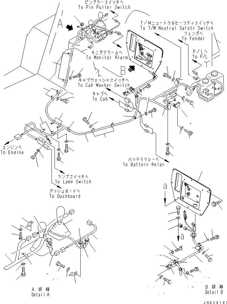 Жгут проводов 17A-06-21810 KOMATSU