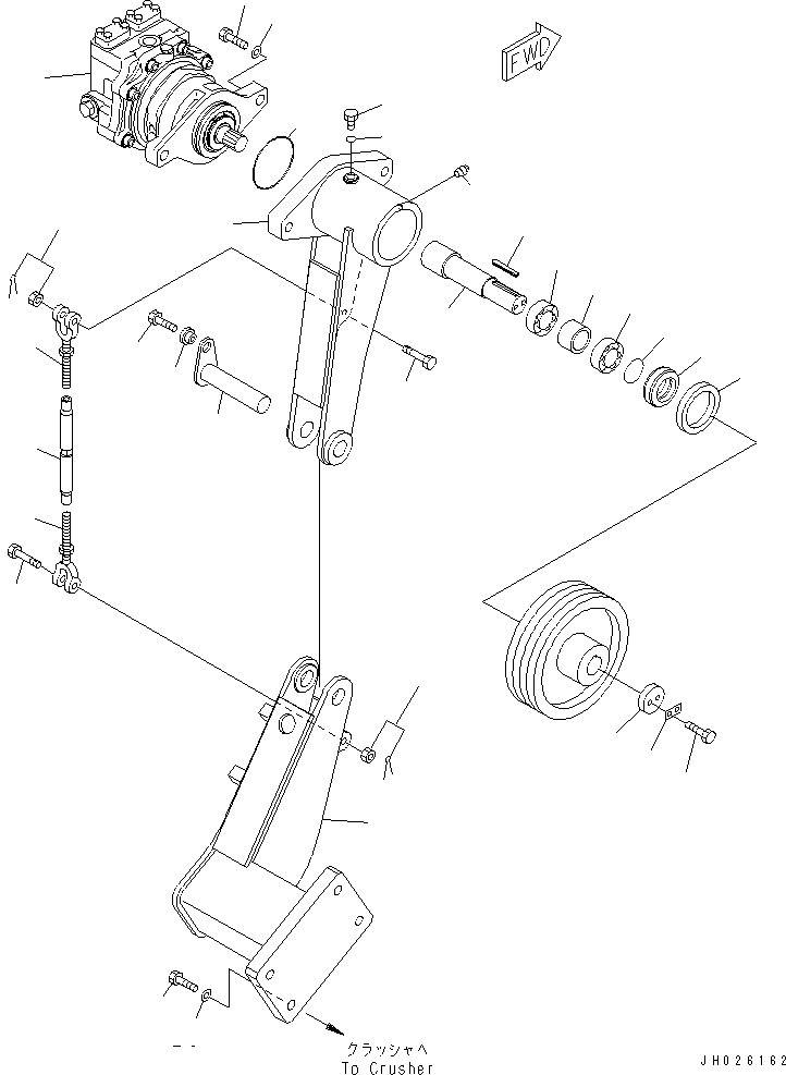 Держатель 04080-04008 KOMATSU