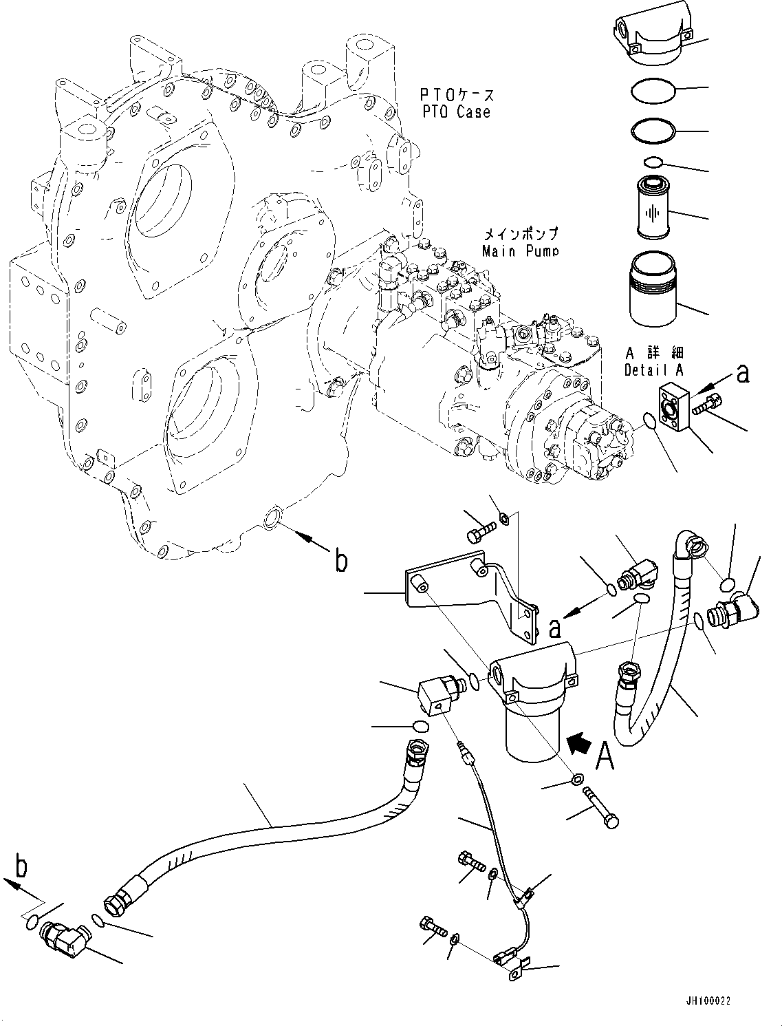 Фланец 21N-38-55431 KOMATSU