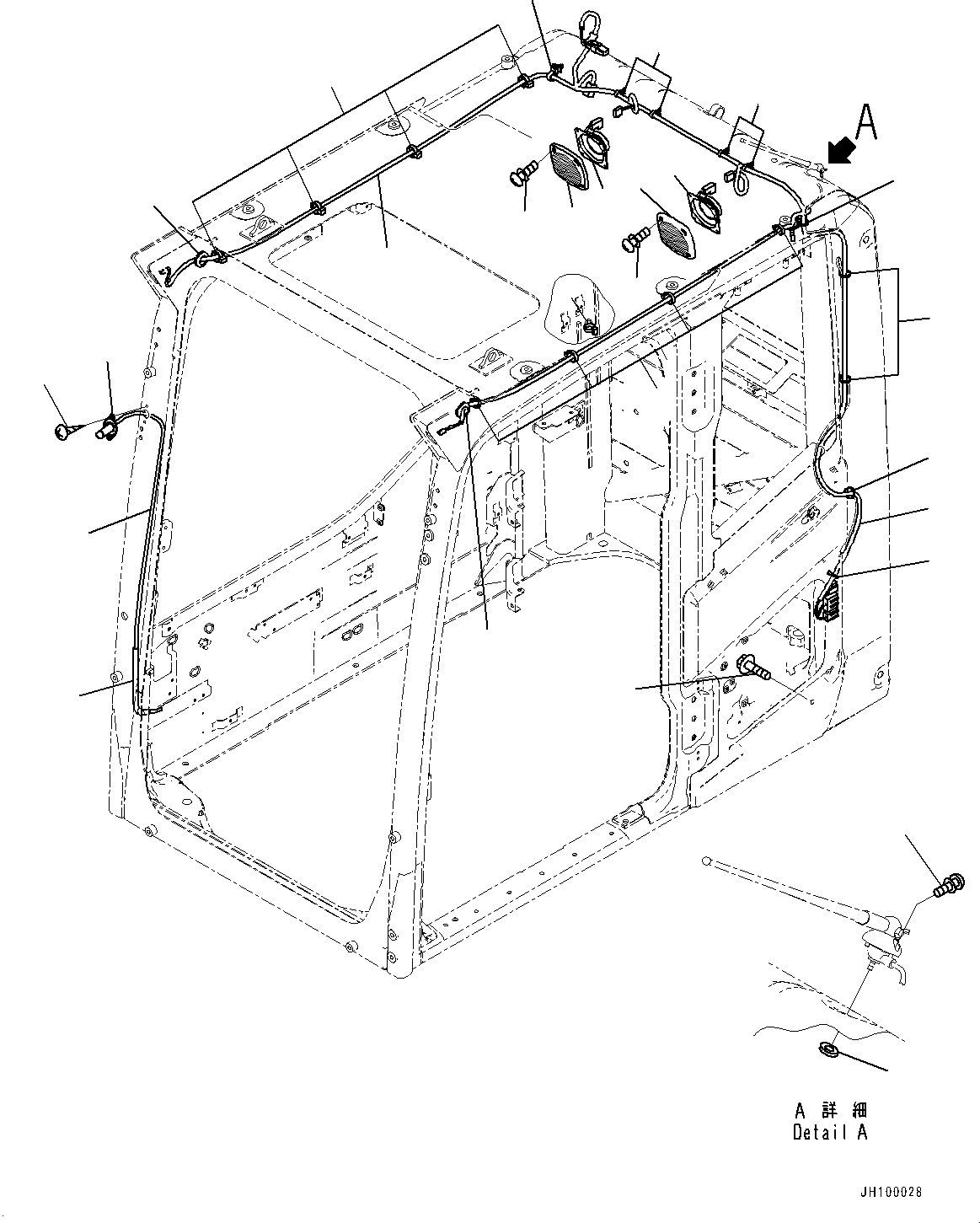 Жгут проводов 21N-06-57560 KOMATSU