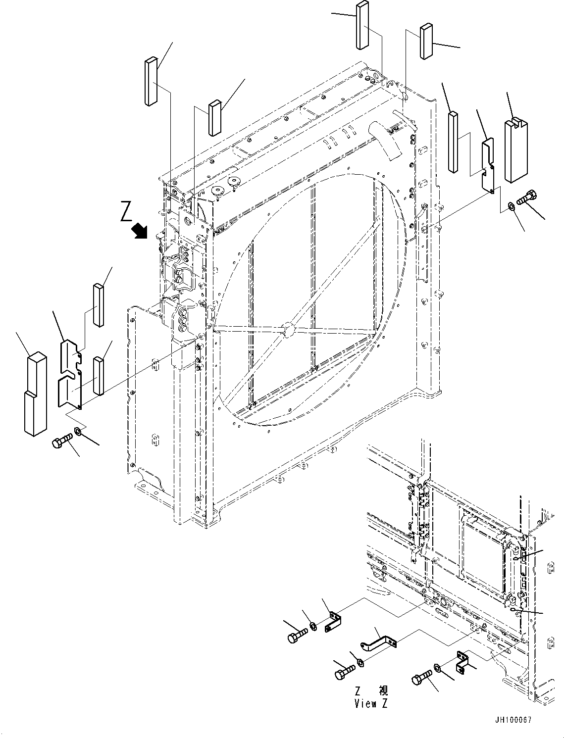 Лист 21N-03-54550 KOMATSU
