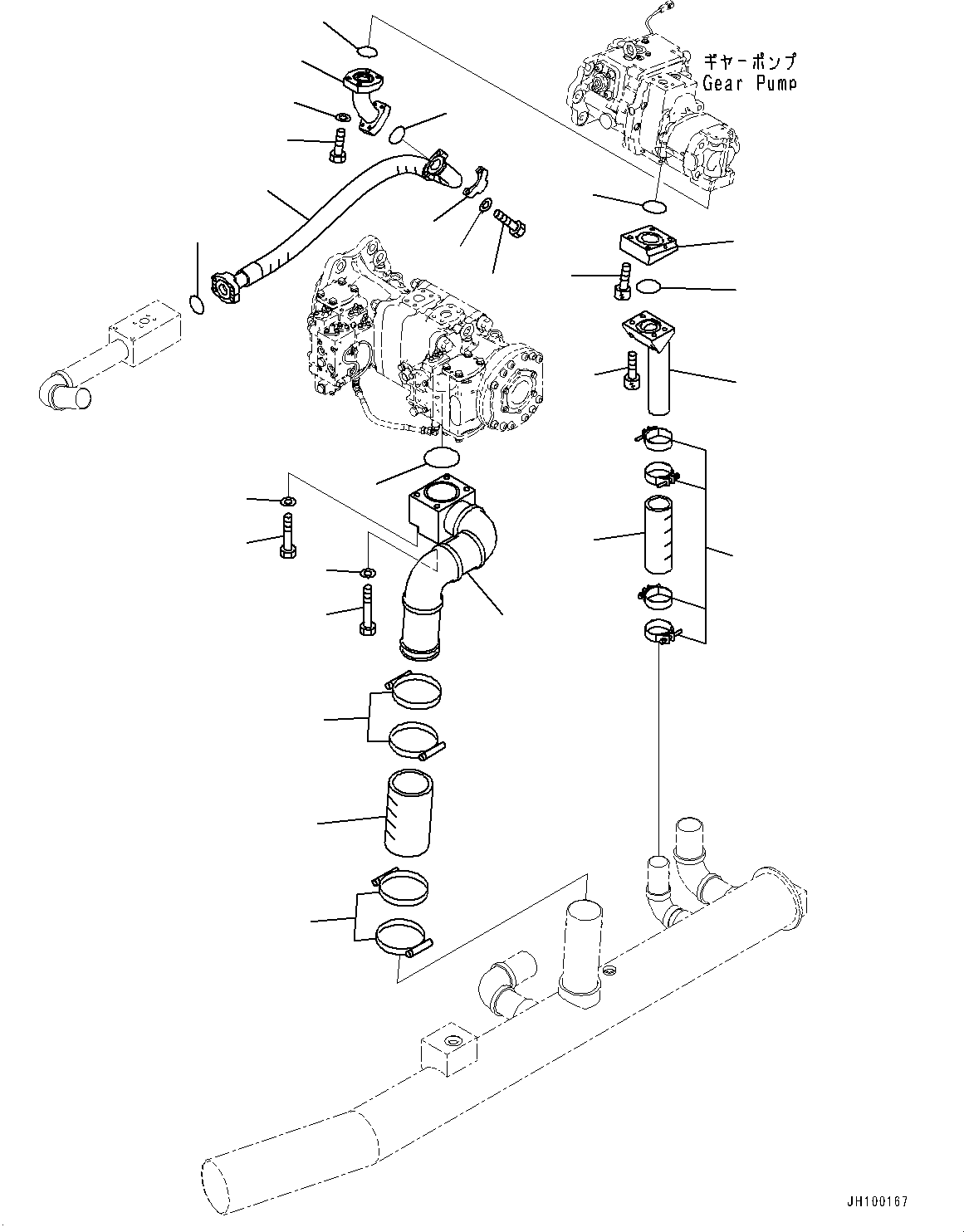 Шланг 07279-01411 KOMATSU
