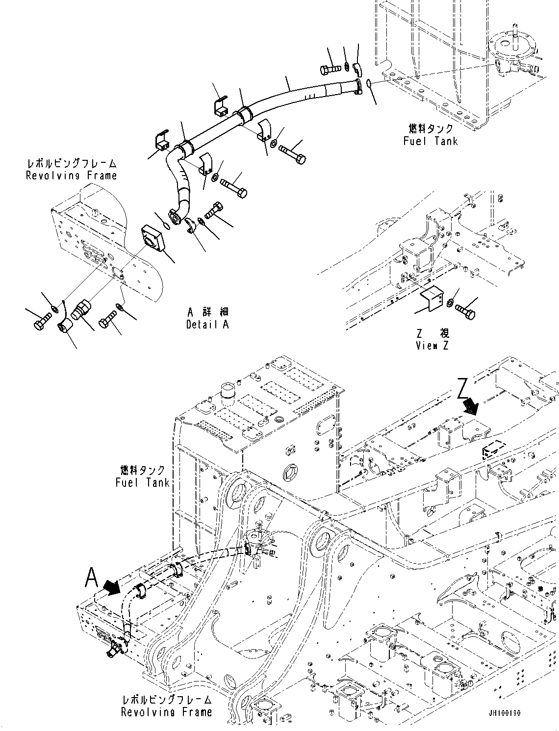 Шланг 21N-04-51341 KOMATSU