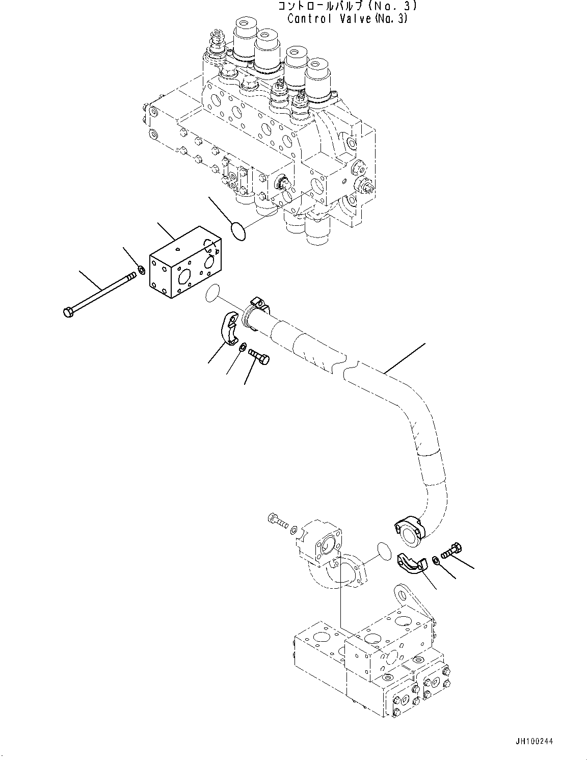 Блок 21N-62-51551 KOMATSU