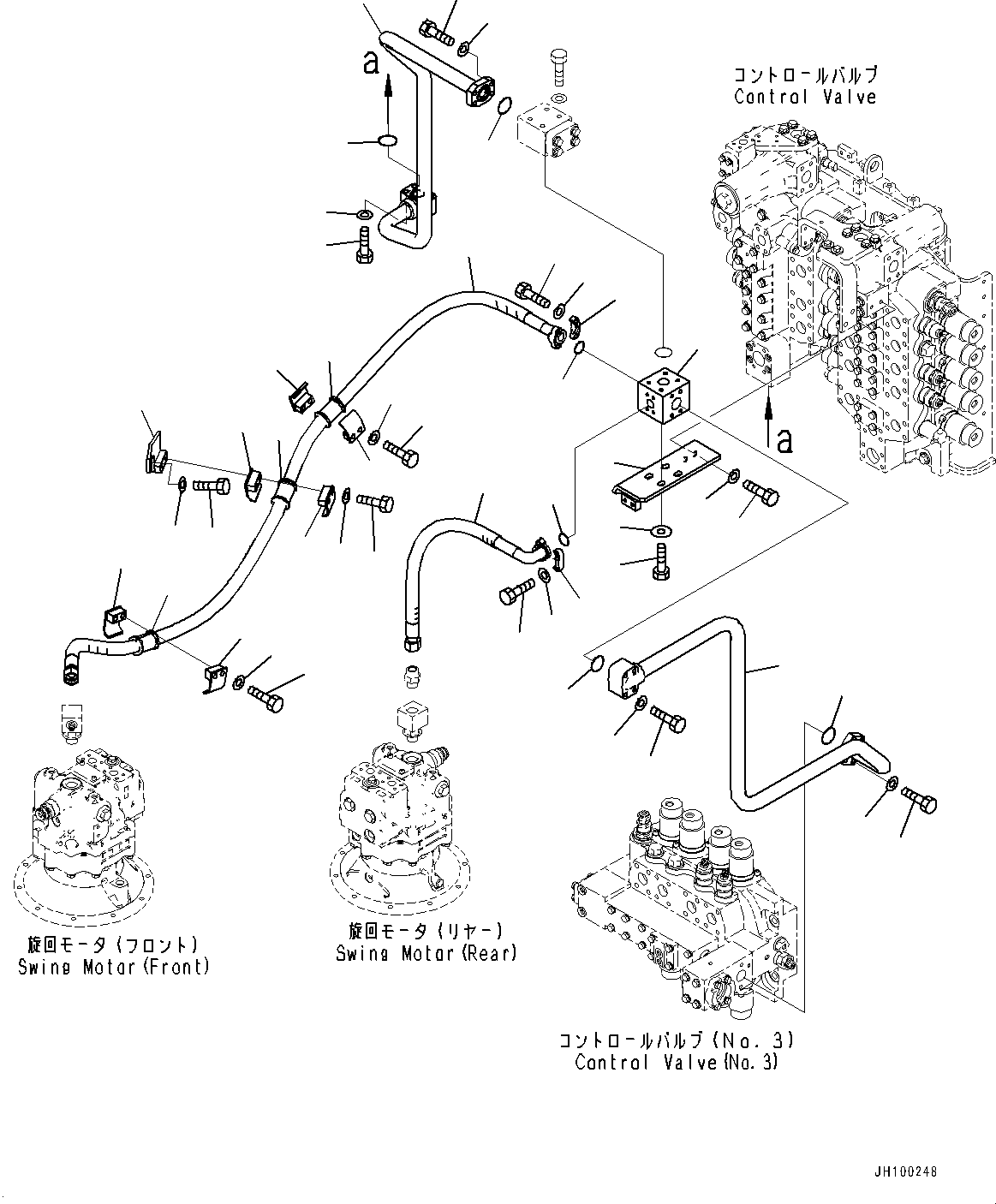 Шланг 21N-62-51571 KOMATSU