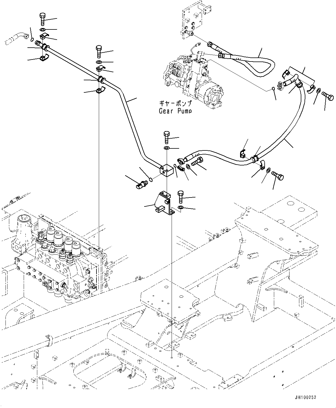 Шланг 07099-00623 KOMATSU