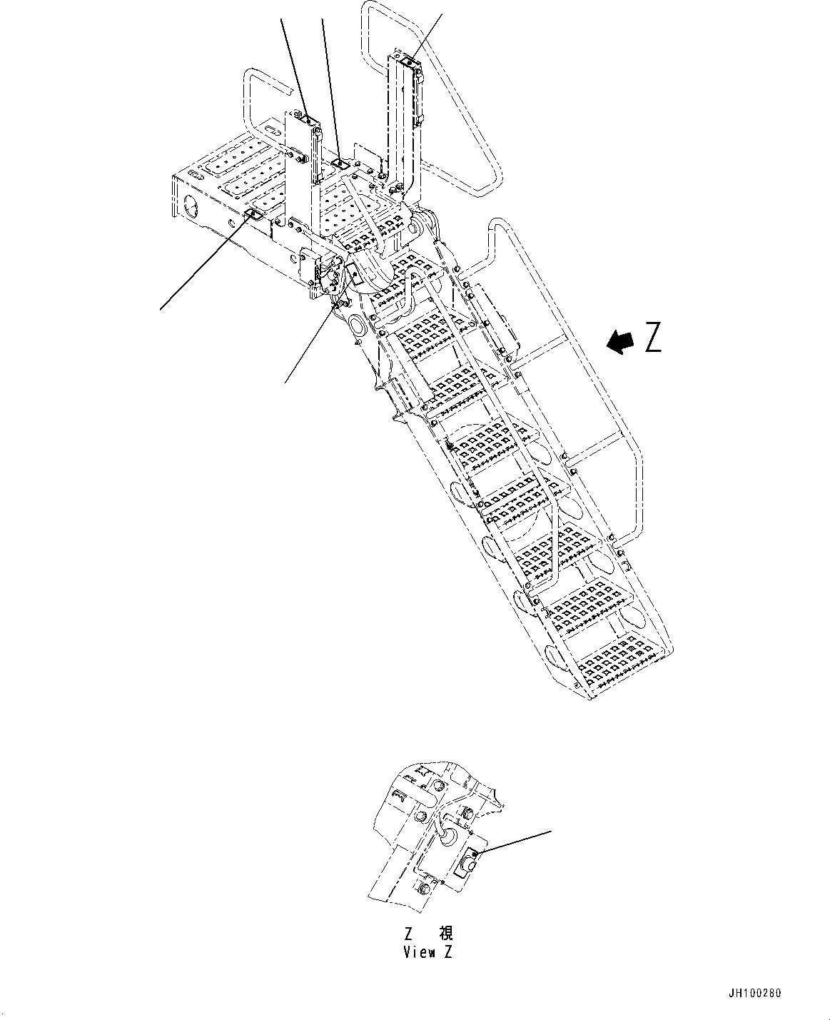 Пластина 21T-00-42490 KOMATSU