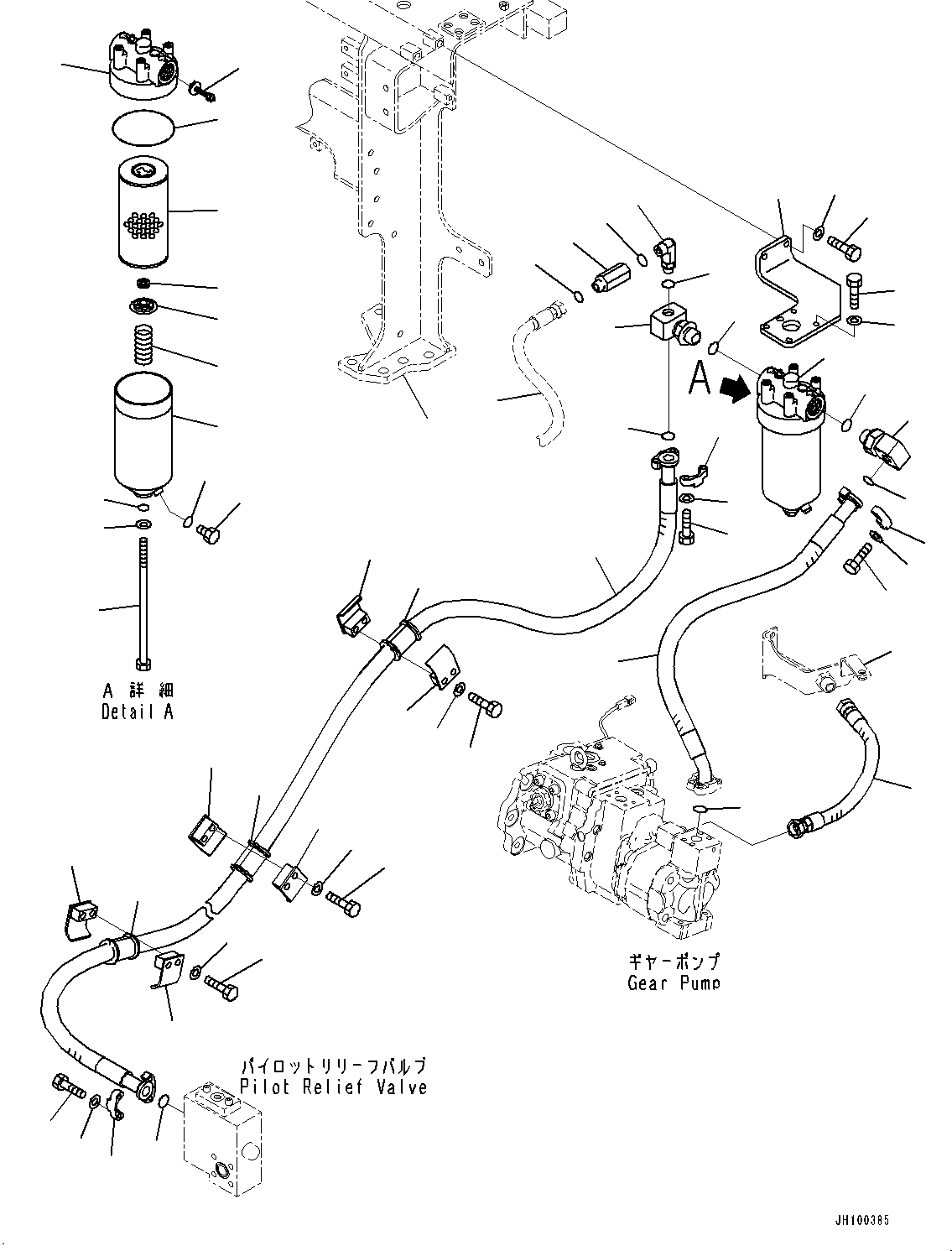 Шланг 07278-01009 KOMATSU