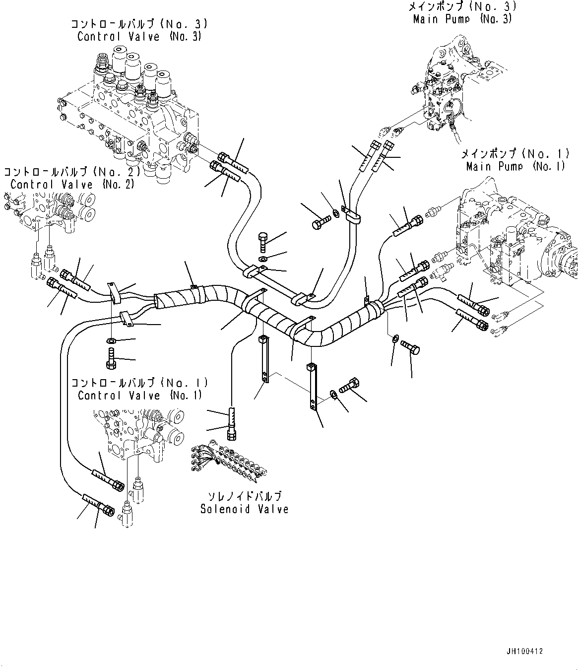 Шланг 419-U77-4540 KOMATSU