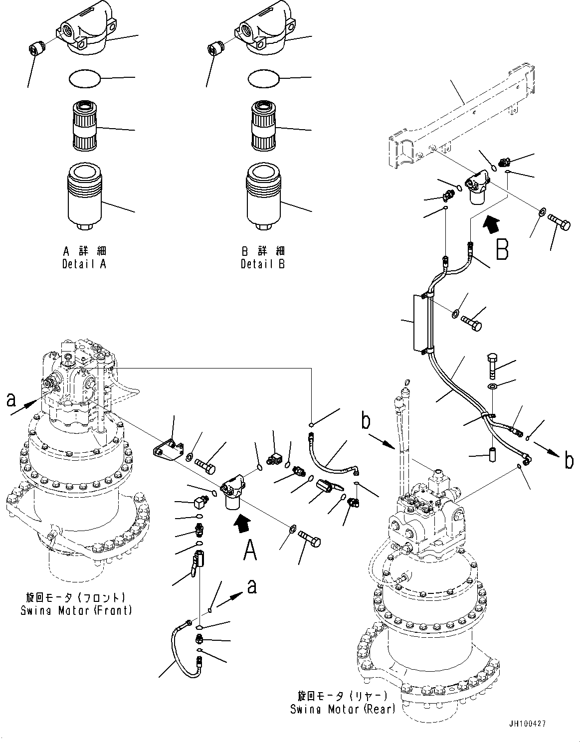 Frame(Frame) (21N-54-54391) KOMATSU