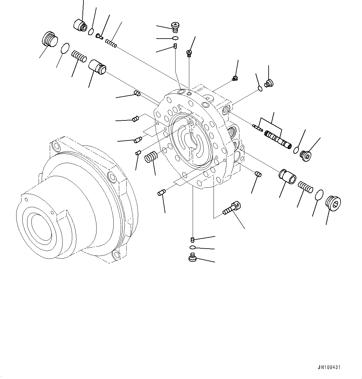 Пружина KBB0111-13129 KOMATSU