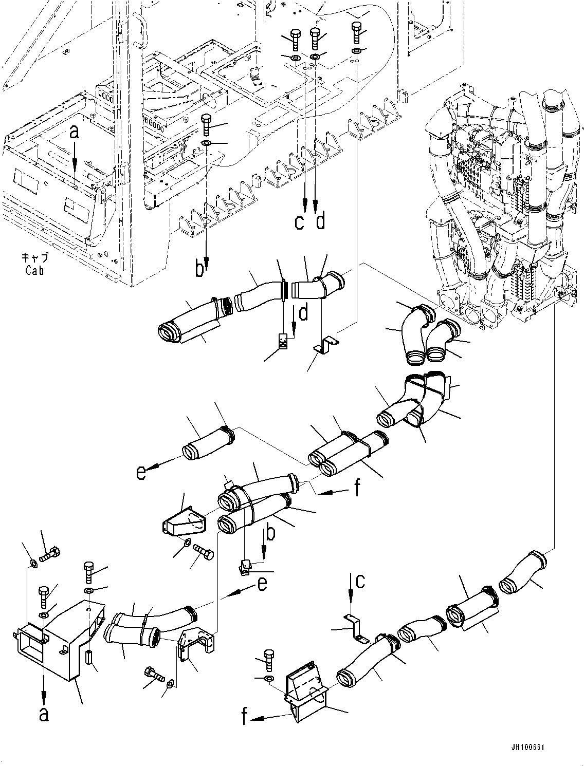 Duct Assembly 21T-810-1841 KOMATSU