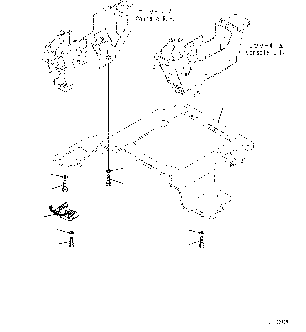 Operator's Seat(Cab,Operator's Seat) (21T-57-41152) KOMATSU