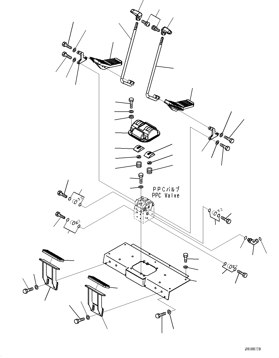 Пластина 21T-54-48430 KOMATSU