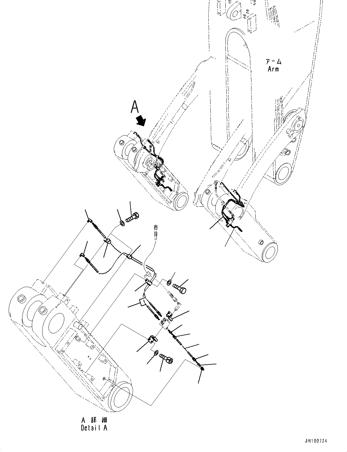 Шланг 21T-68-68320 KOMATSU