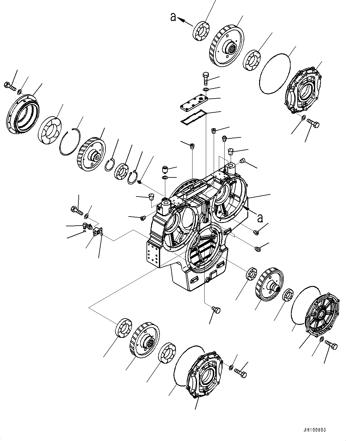 Пластина 21T-38-41330 KOMATSU