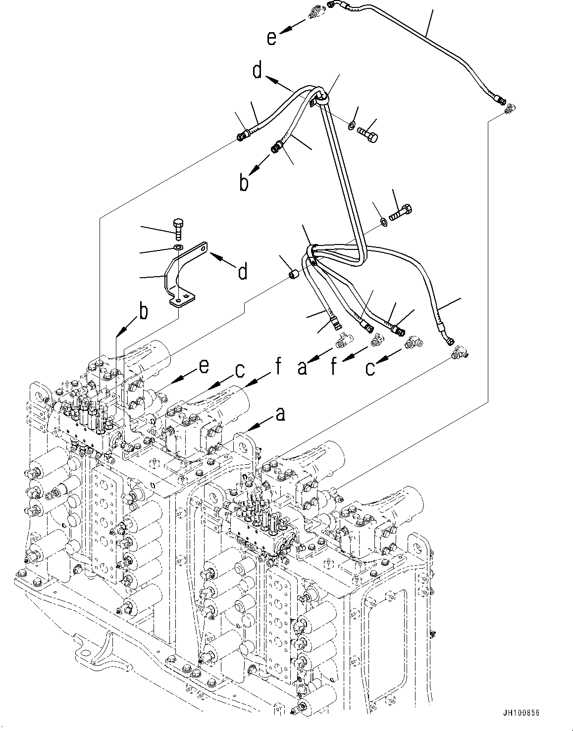 Шланг 2A3-62-11740 KOMATSU