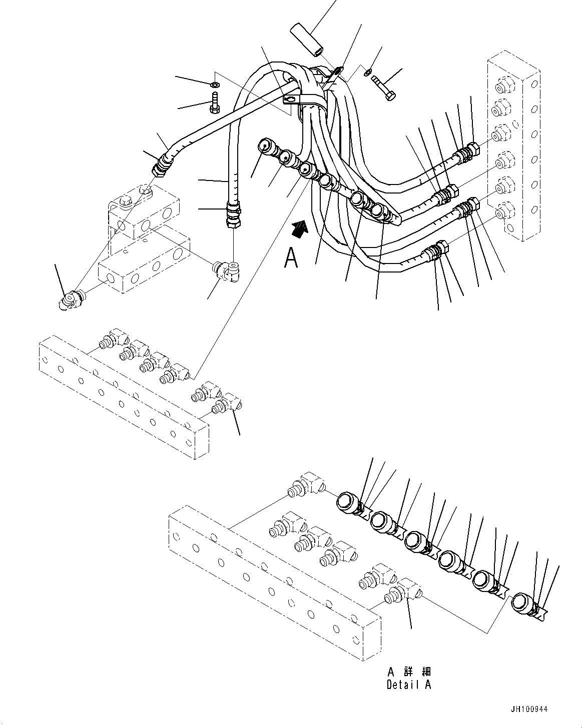 Шланг 21T-64-42350 KOMATSU