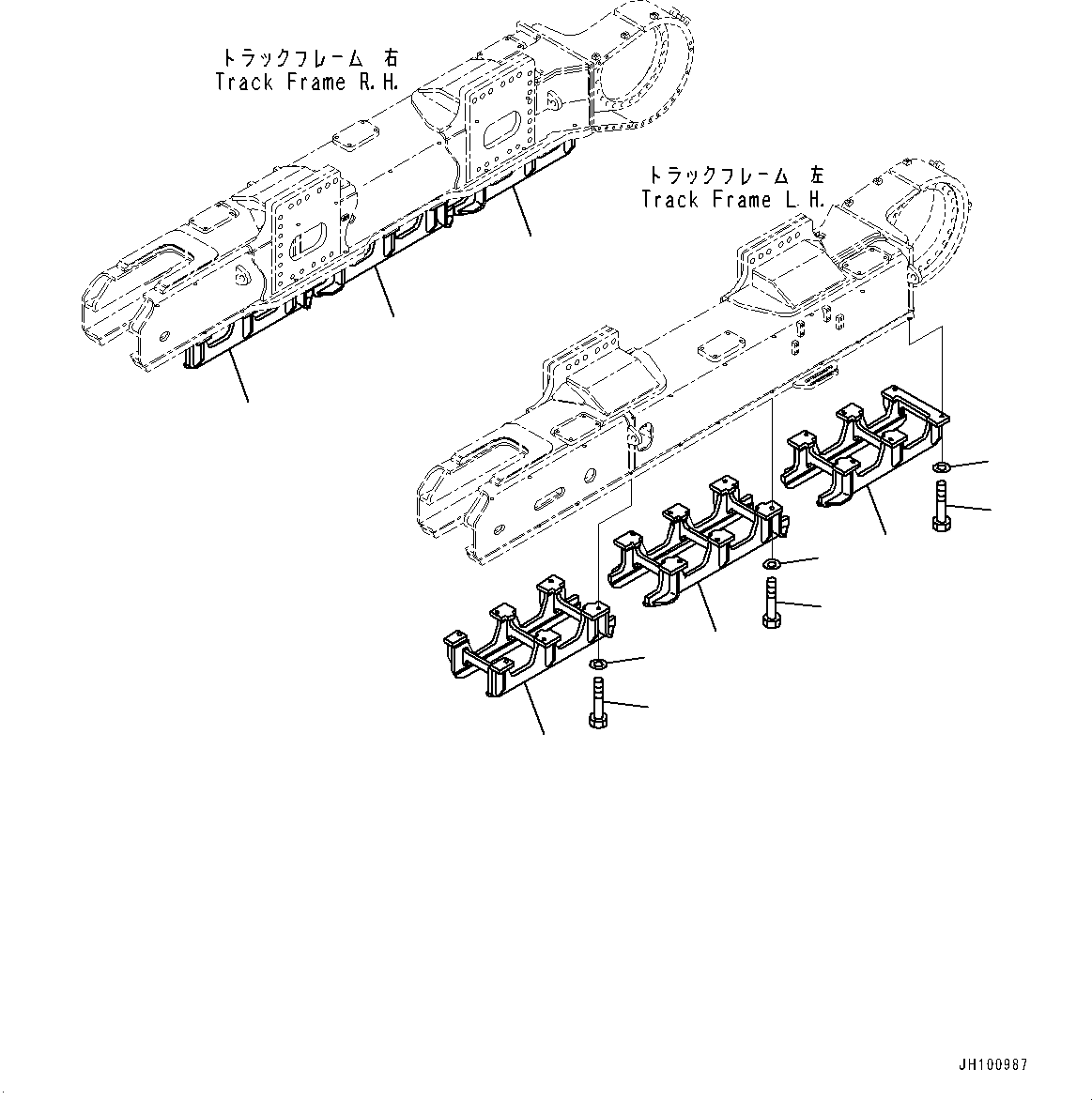 Ограждение 21T-30-42430 KOMATSU