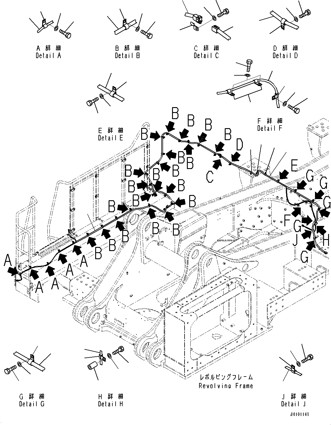Жгут проводов 21T-06-44671 KOMATSU