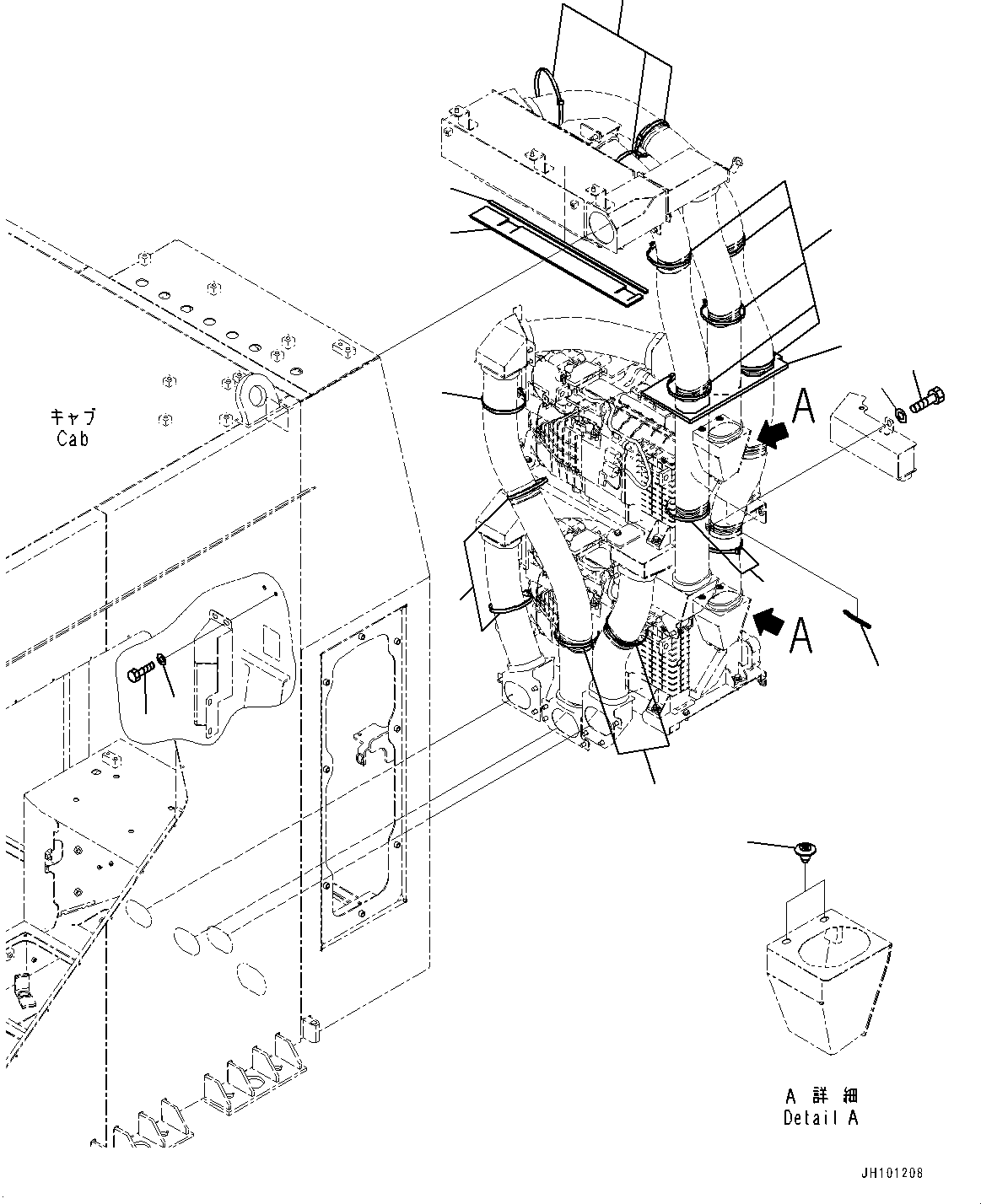 Лист 21T-810-1070 KOMATSU