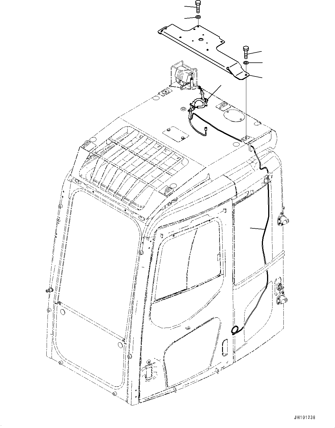 Жгут проводов 22U-06-51870 KOMATSU