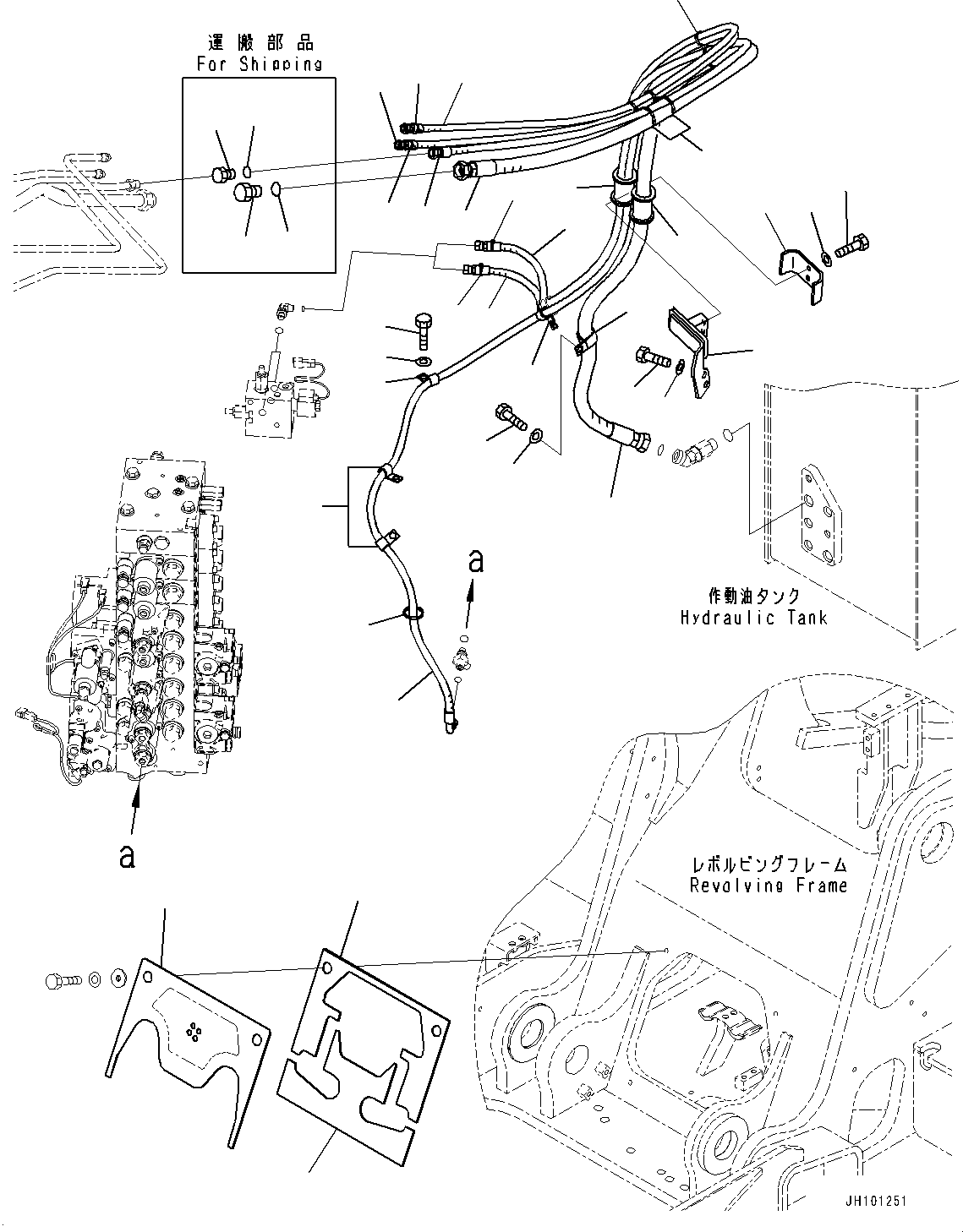 Кронштейн 22U-62-51433 KOMATSU