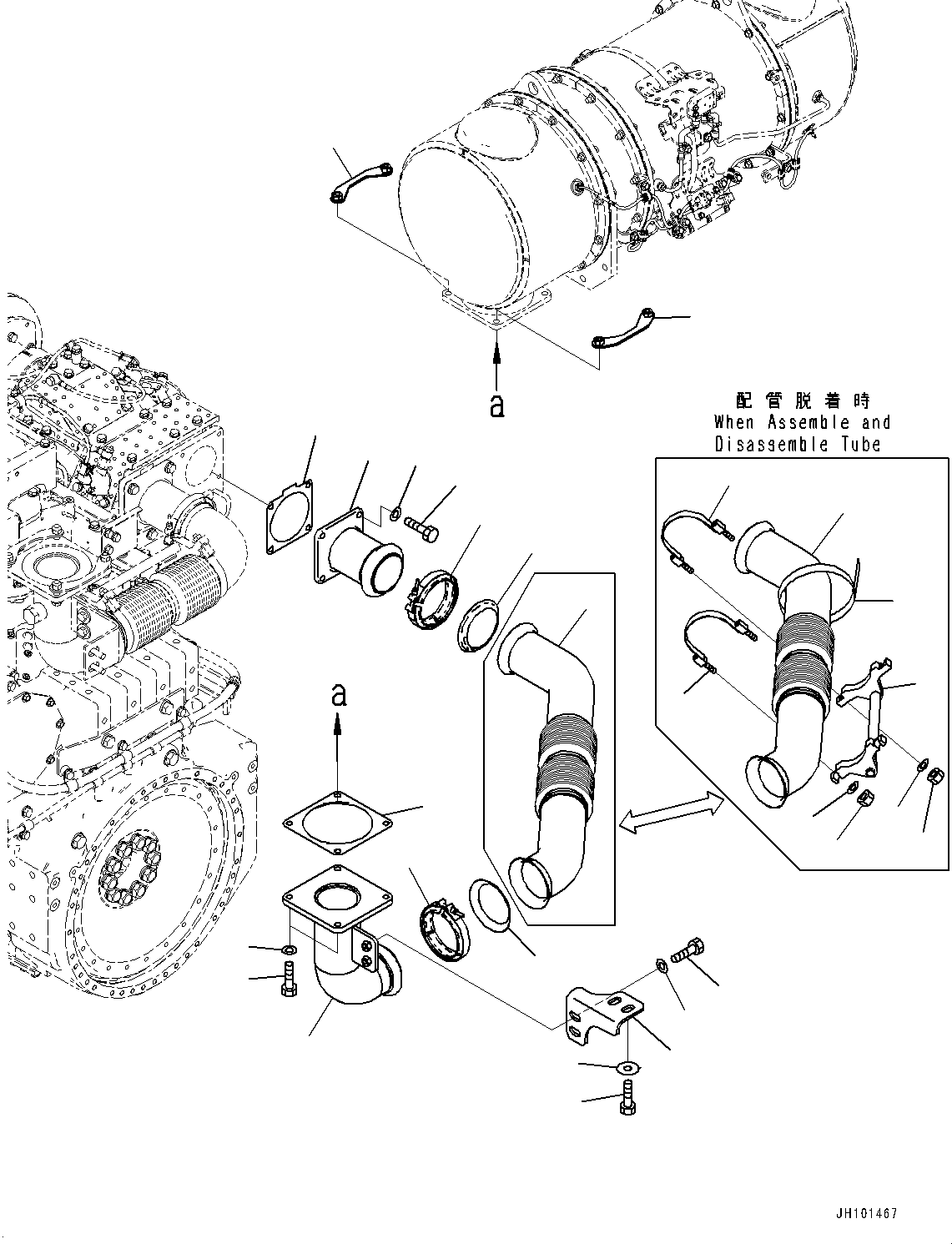 Прокладка 21N-01-51540 KOMATSU