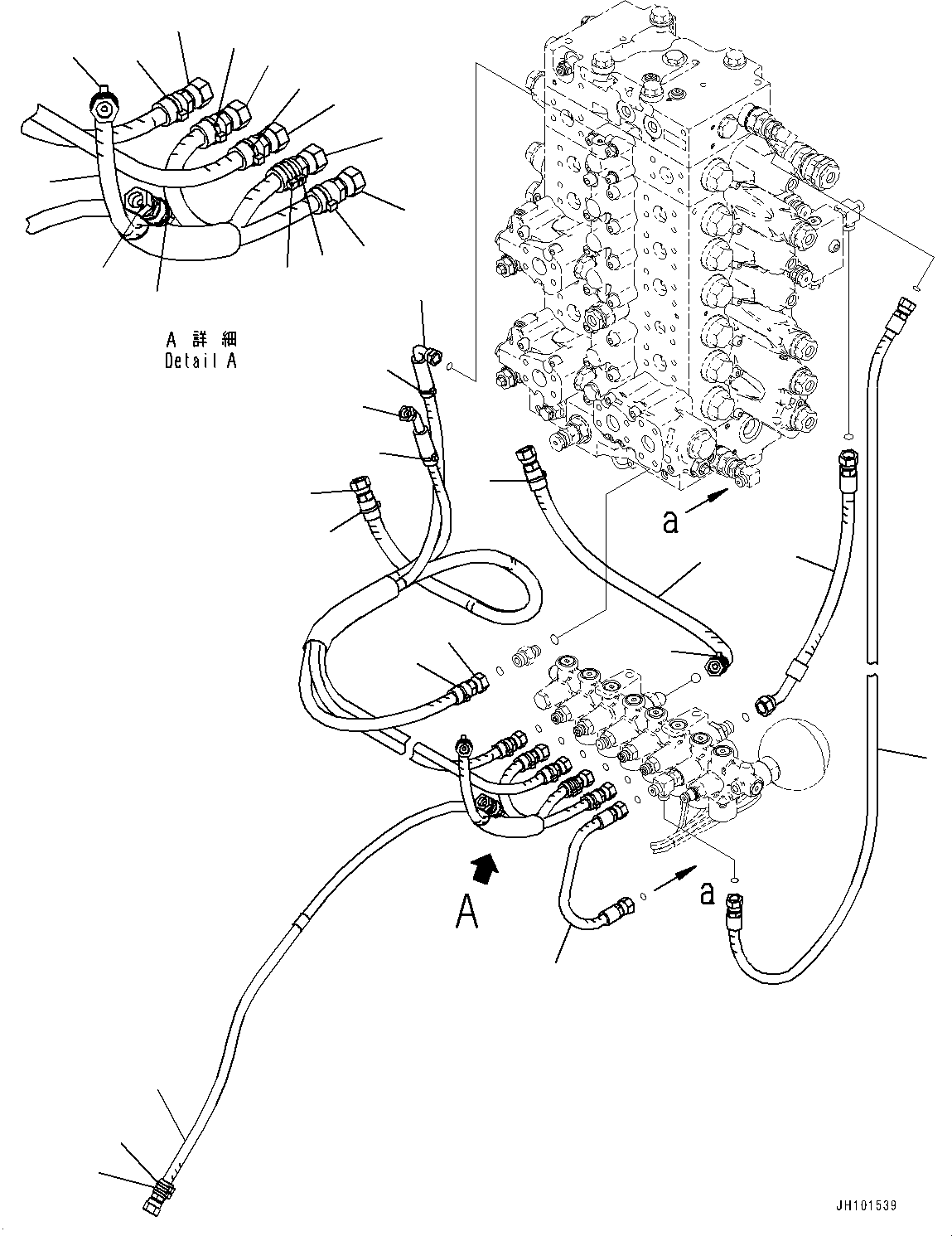 Шланг в сборе 20Y-62-56471 KOMATSU