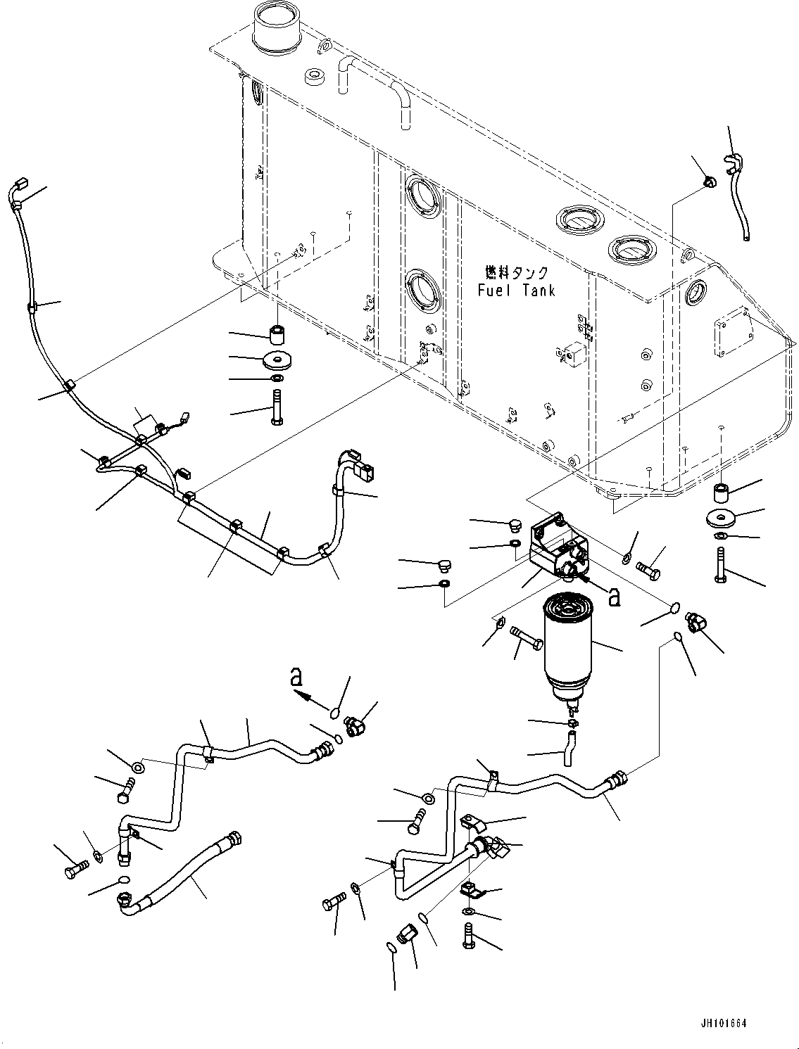 Ниппель 23H-60-12180 KOMATSU