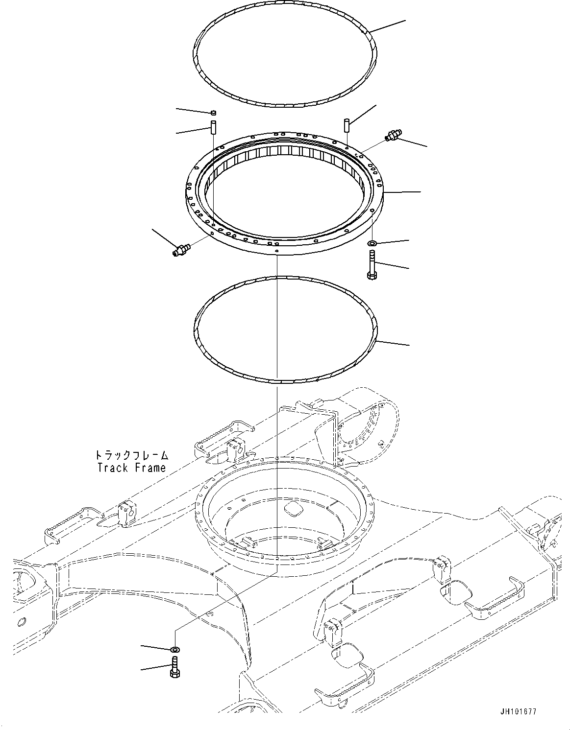 Уплотнение 205-25-71154 KOMATSU