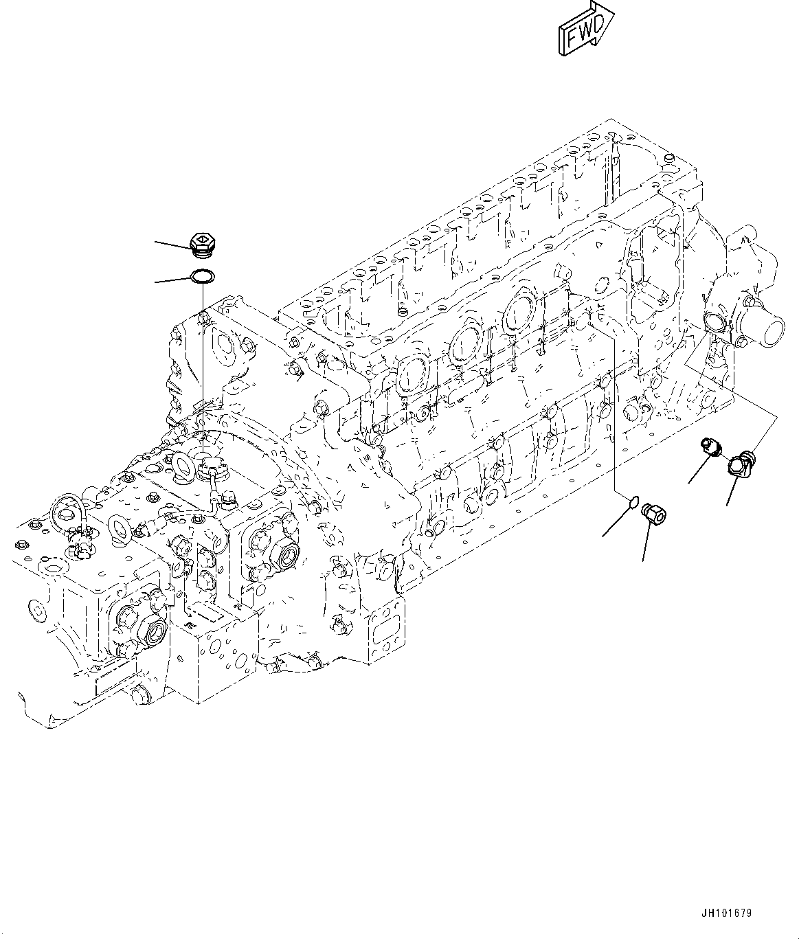 Соединение 20Y-01-56280 KOMATSU