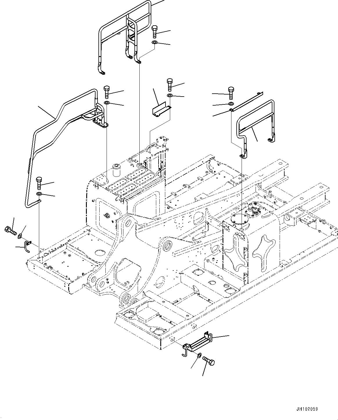 Пластина 208-54-24161 KOMATSU