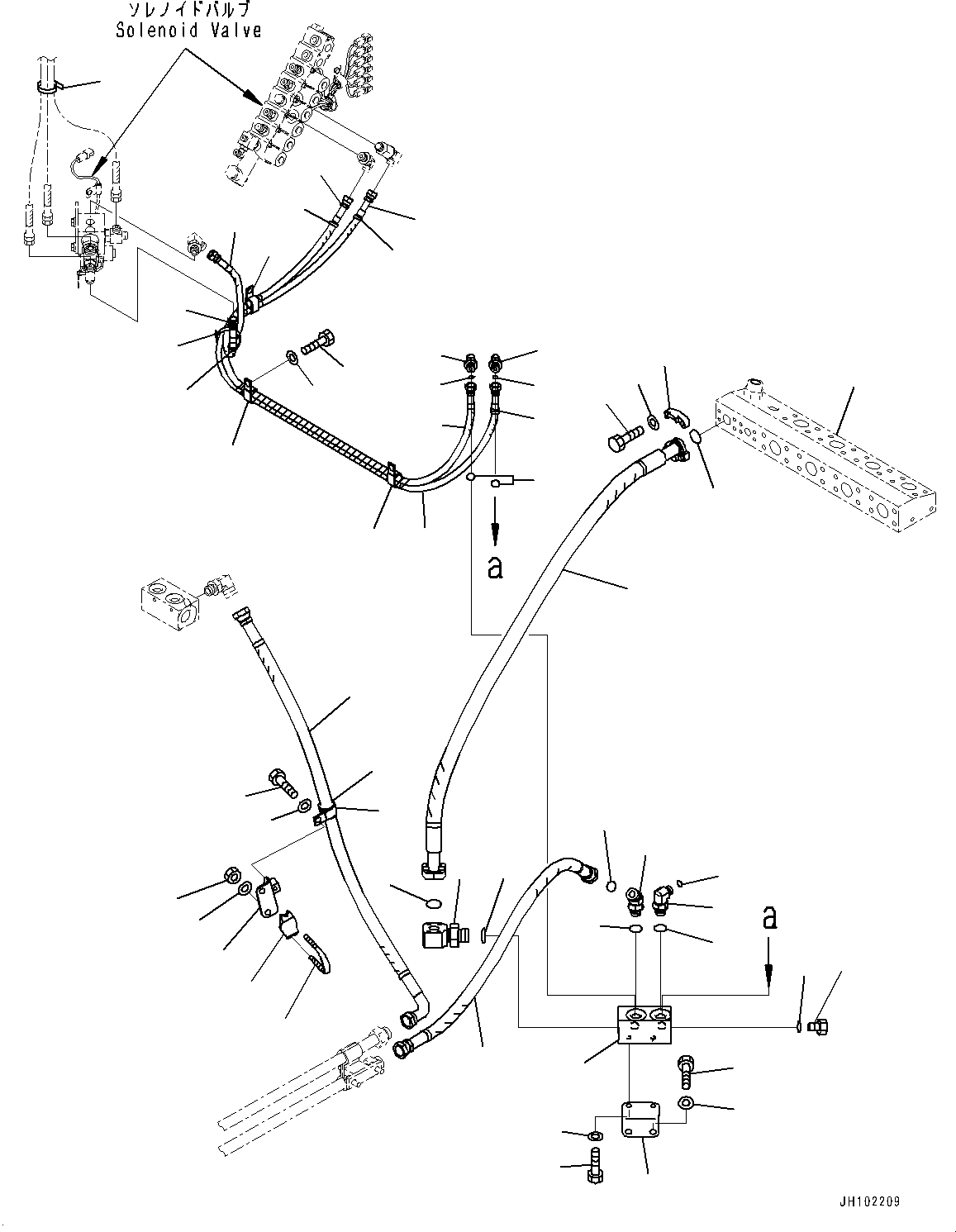 Шланг 07277-01013 KOMATSU
