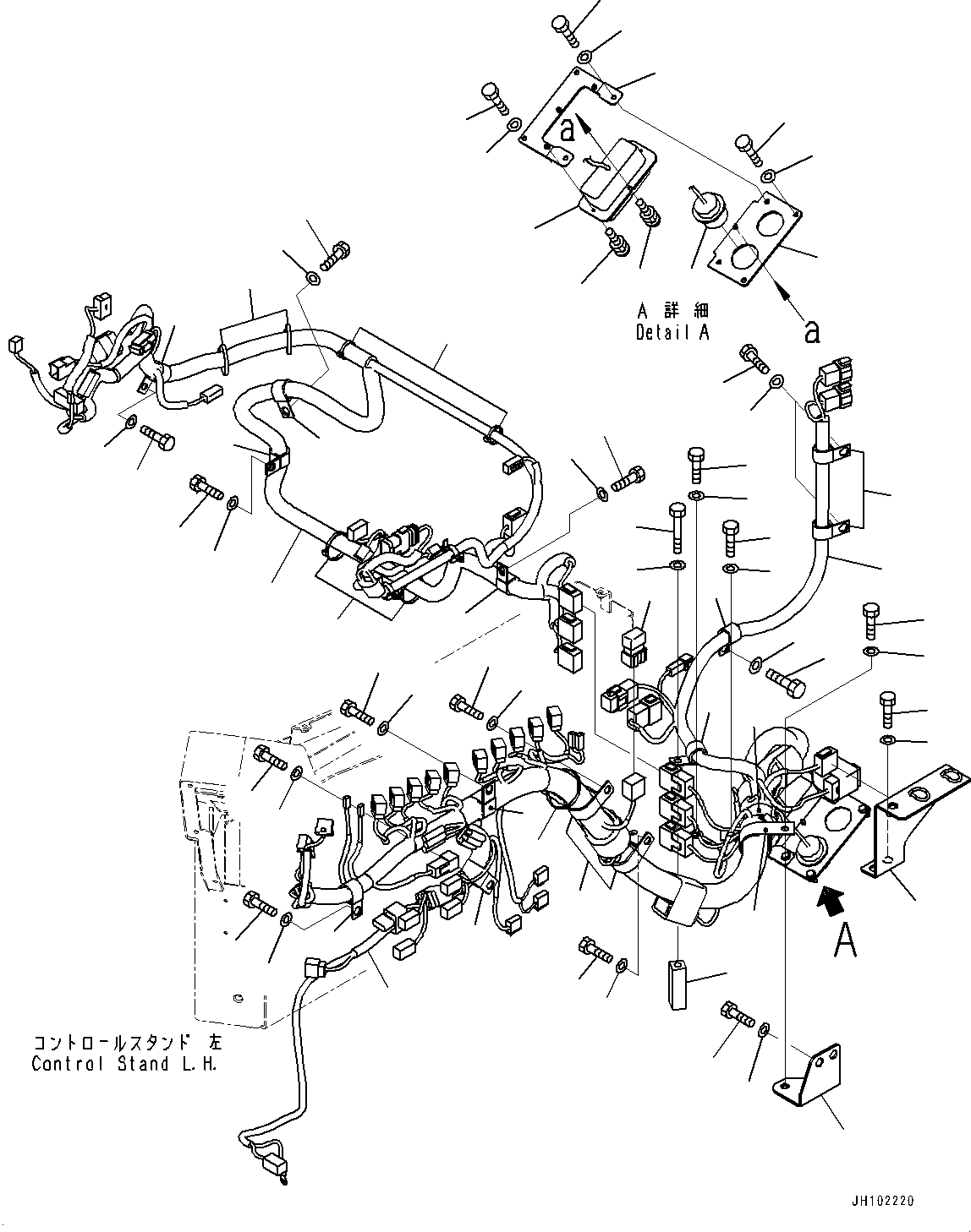 Жгут проводов 21T-06-46112 KOMATSU