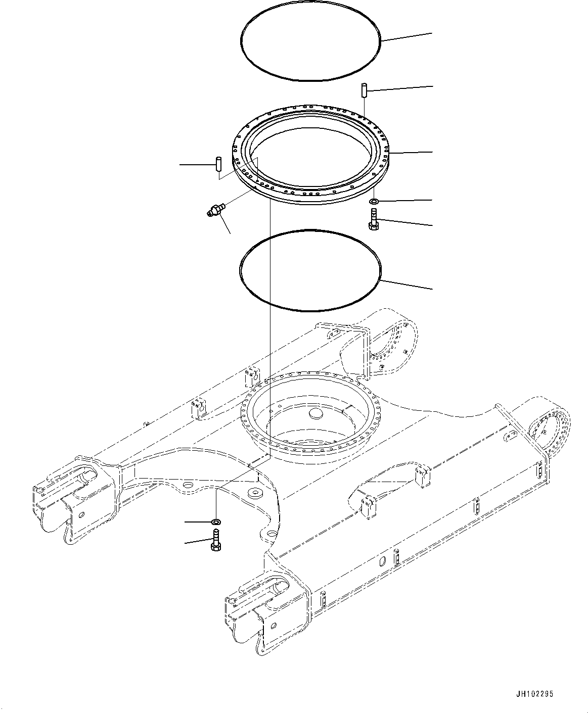 Swing Circle 2A8-25-00120 KOMATSU
