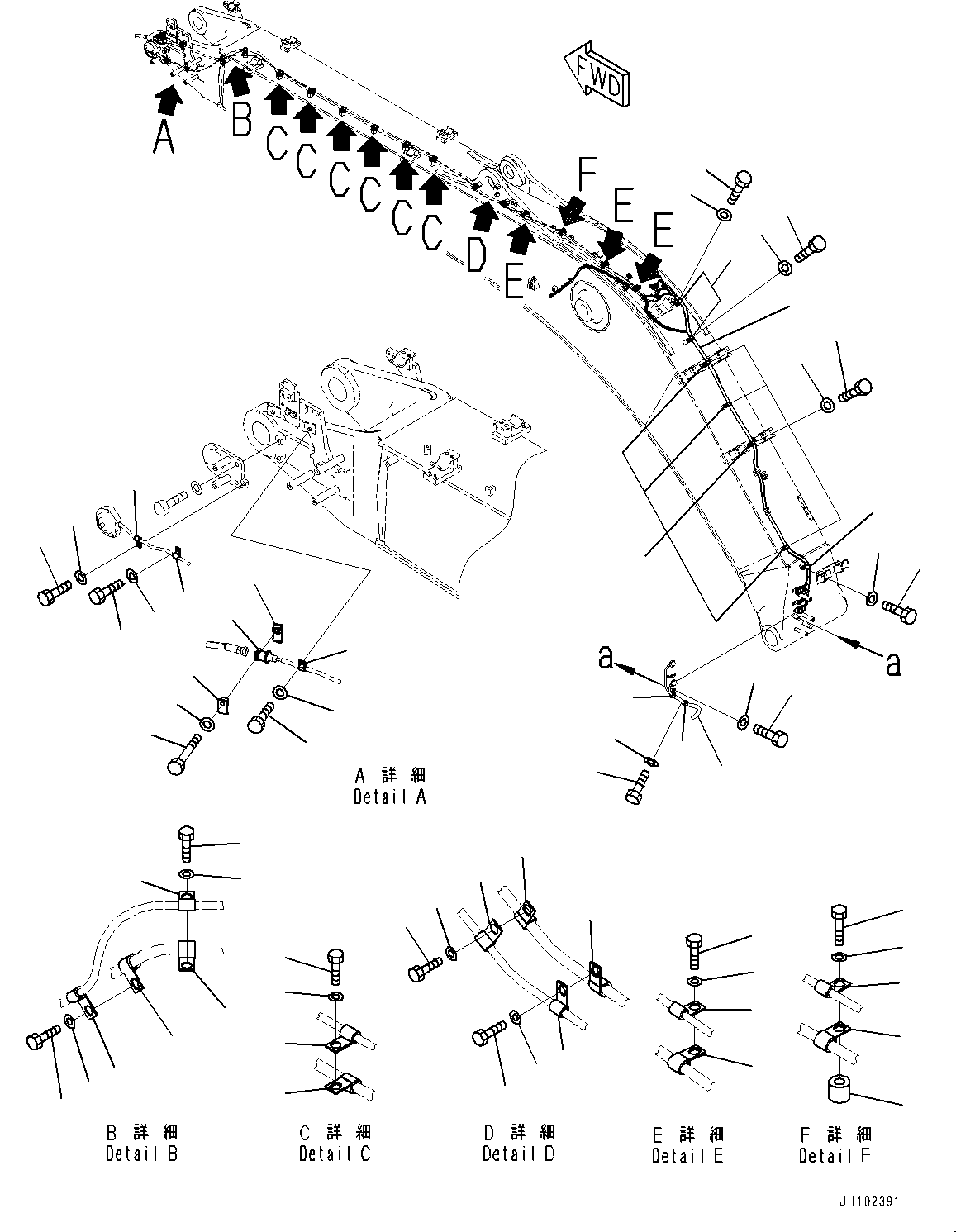 Жгут проводов 2A6-06-21241 KOMATSU
