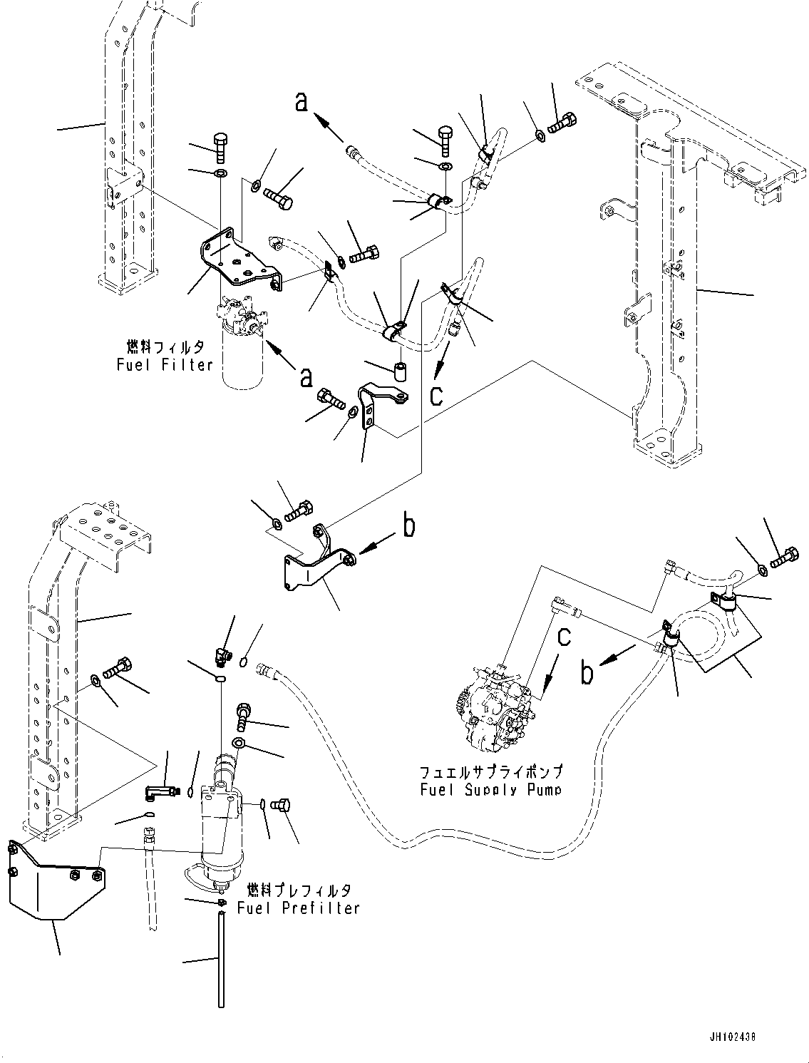 Frame(Side Cover R.H.,Door) (2A6-54-12250) KOMATSU