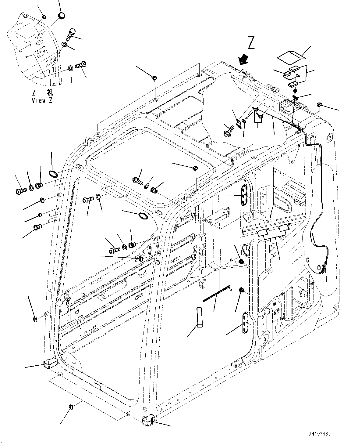 Лист 2A5-06-28640 KOMATSU