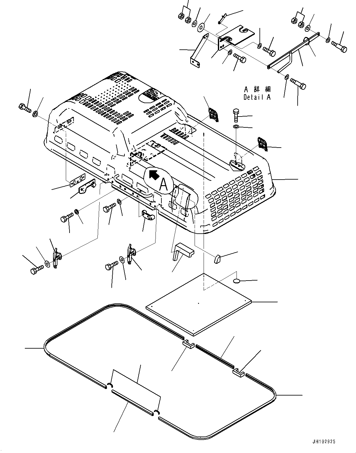 Лист 2A5-54-25790 KOMATSU