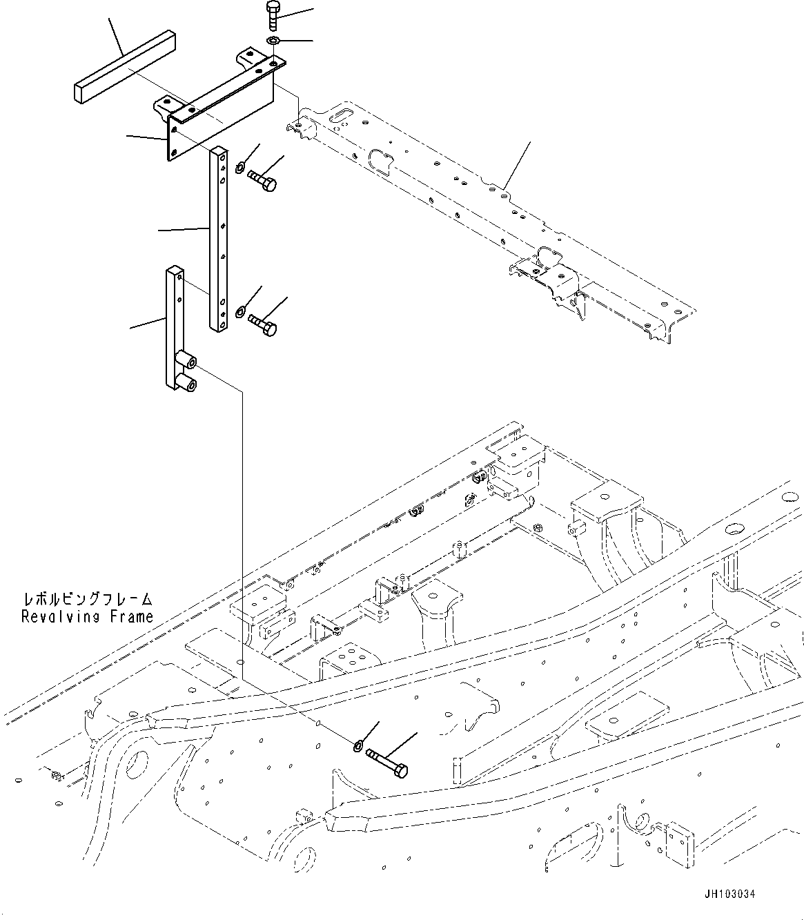Пластина 21K-54-53140 KOMATSU