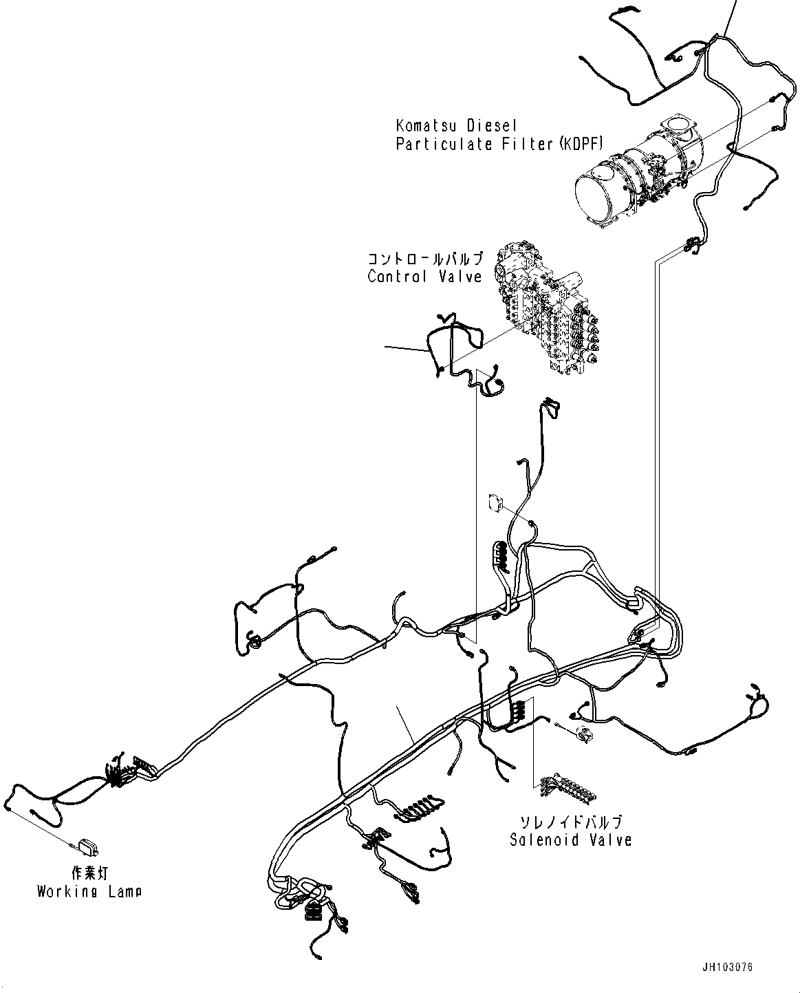 Жгут проводов 21N-06-52310 KOMATSU