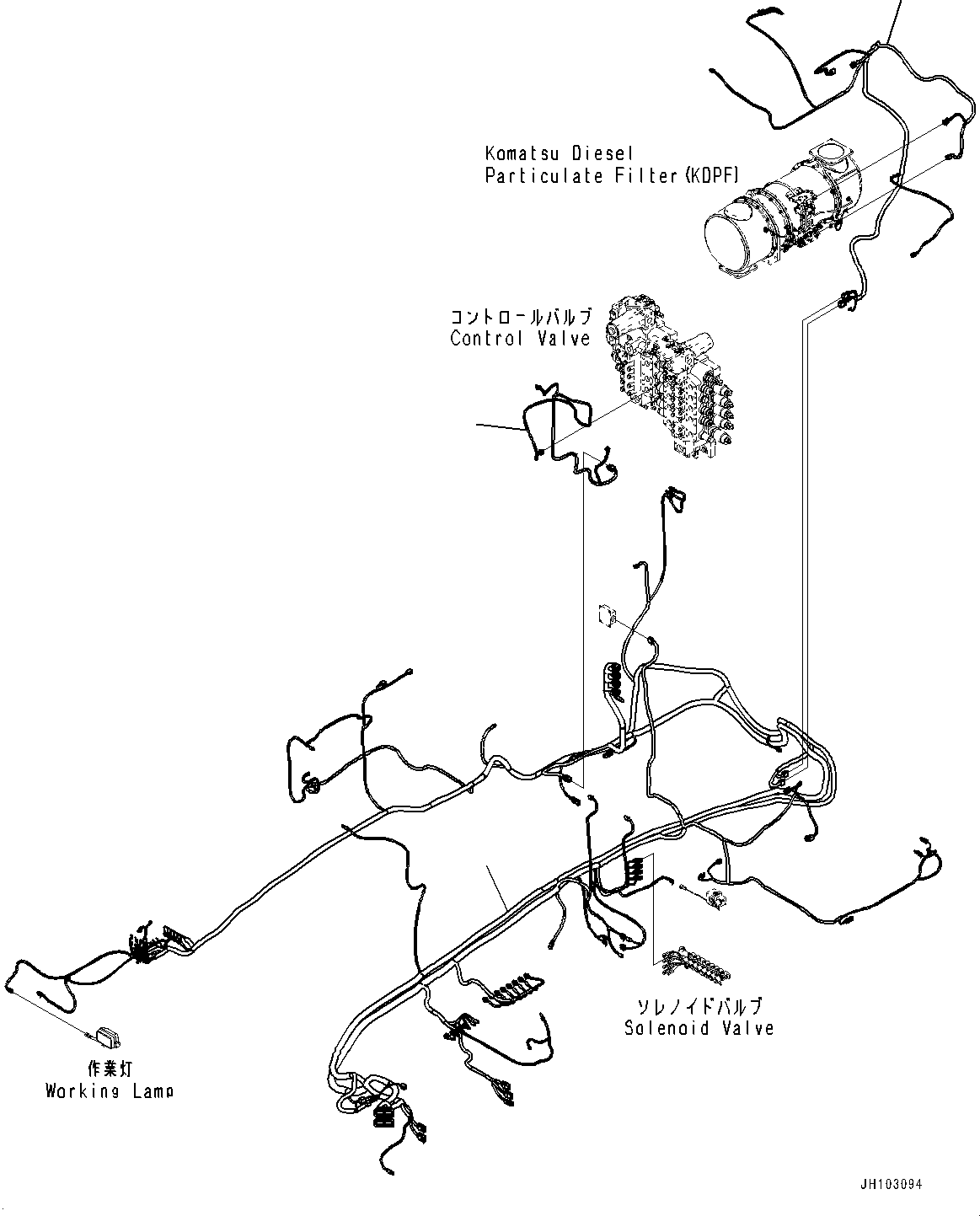 Жгут проводов 21N-06-52411 KOMATSU