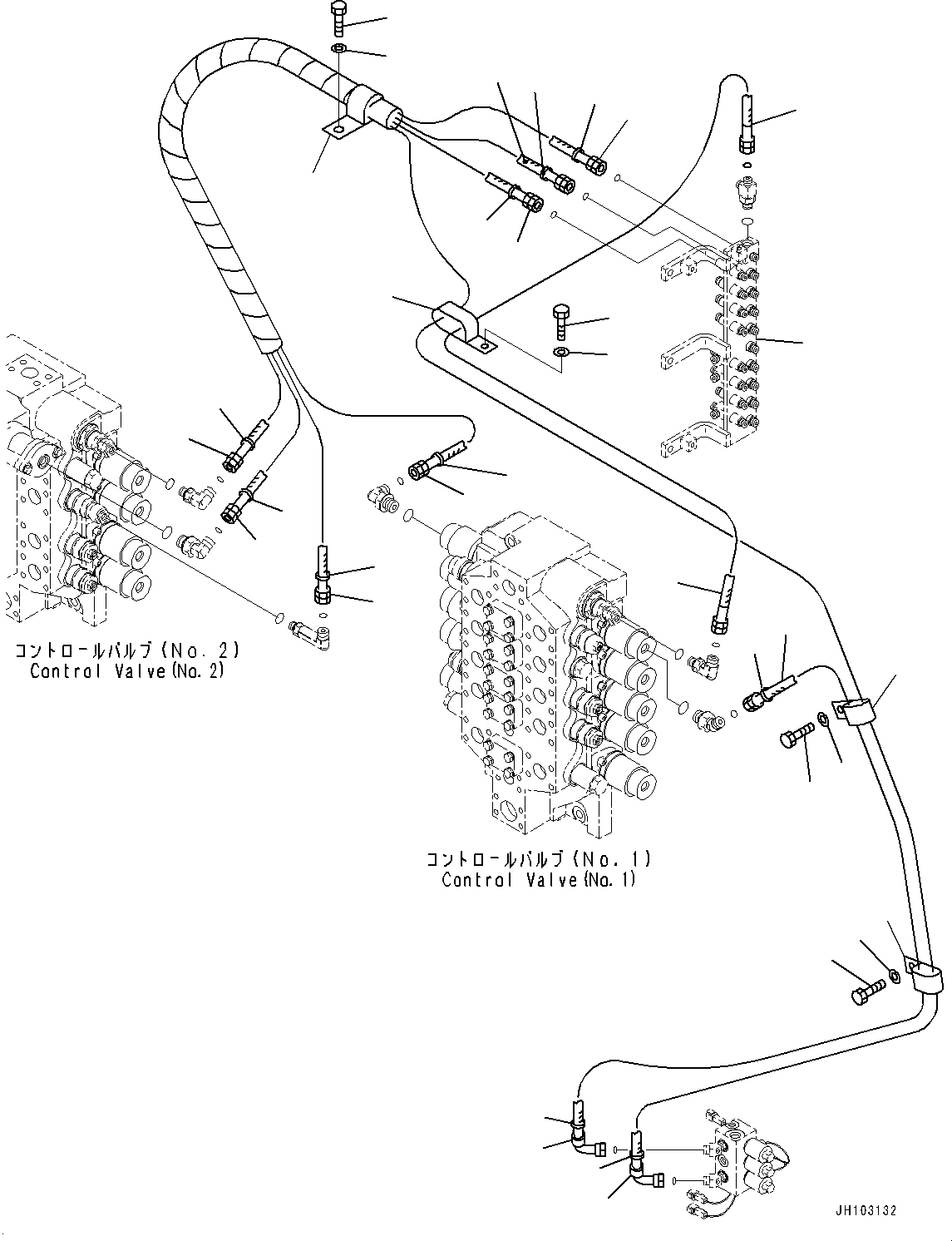 Шланг 02775-00326 KOMATSU