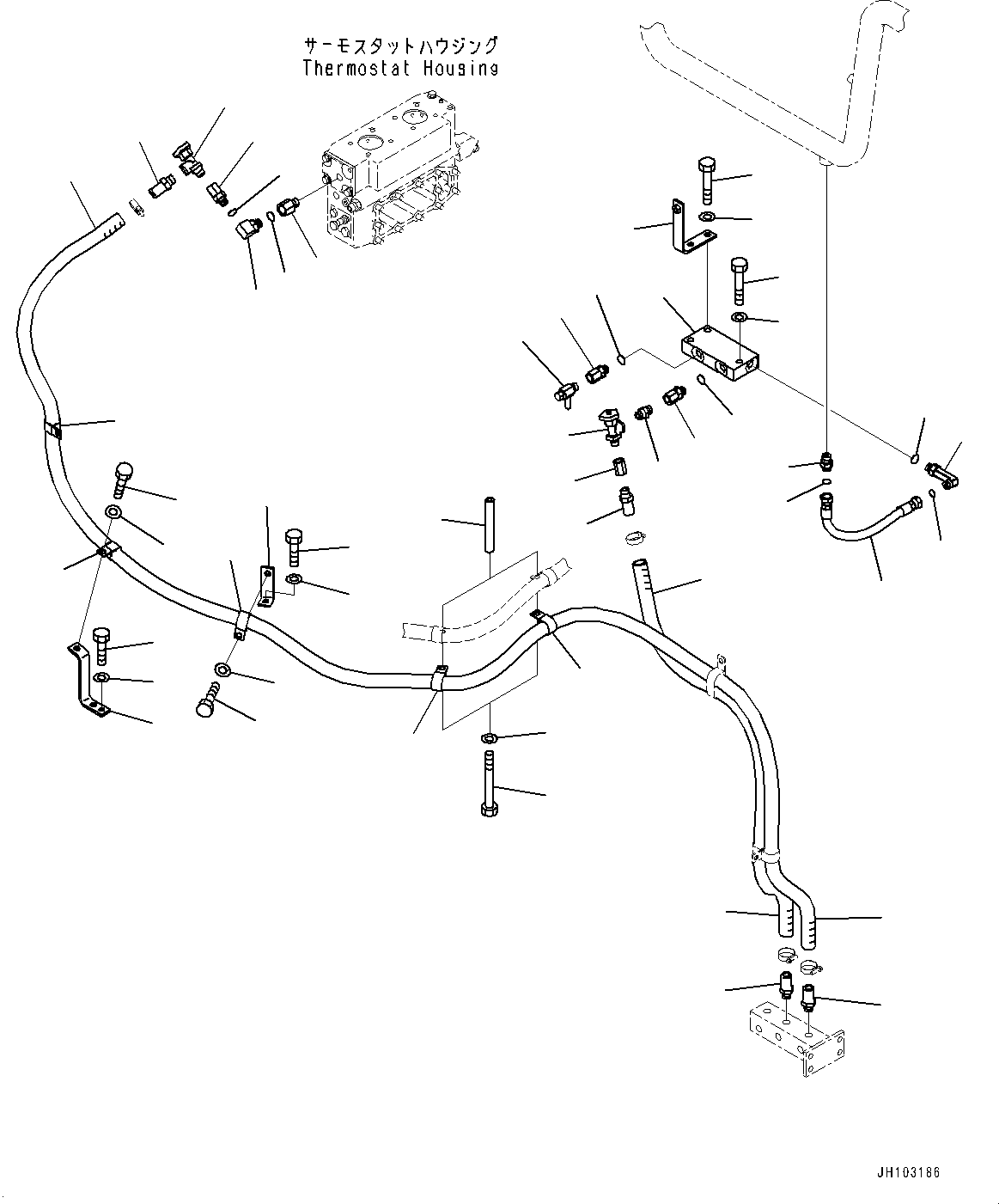 Шланг 02771-004A3 KOMATSU