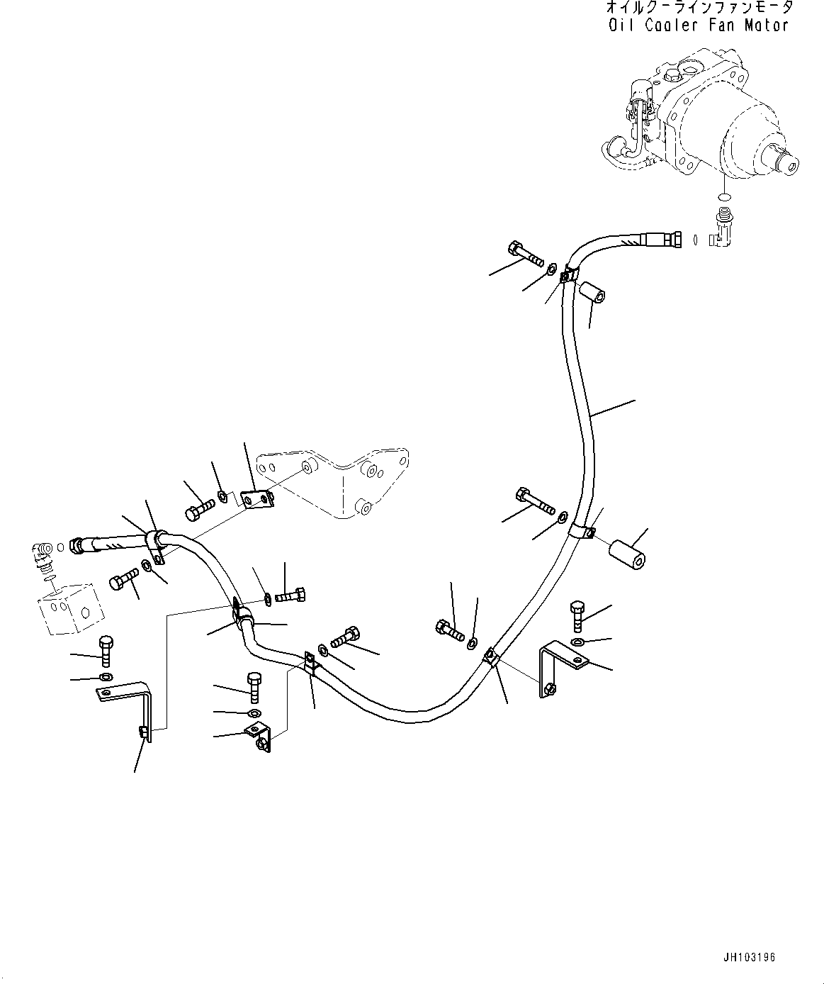 Шланг 02774-00426 KOMATSU