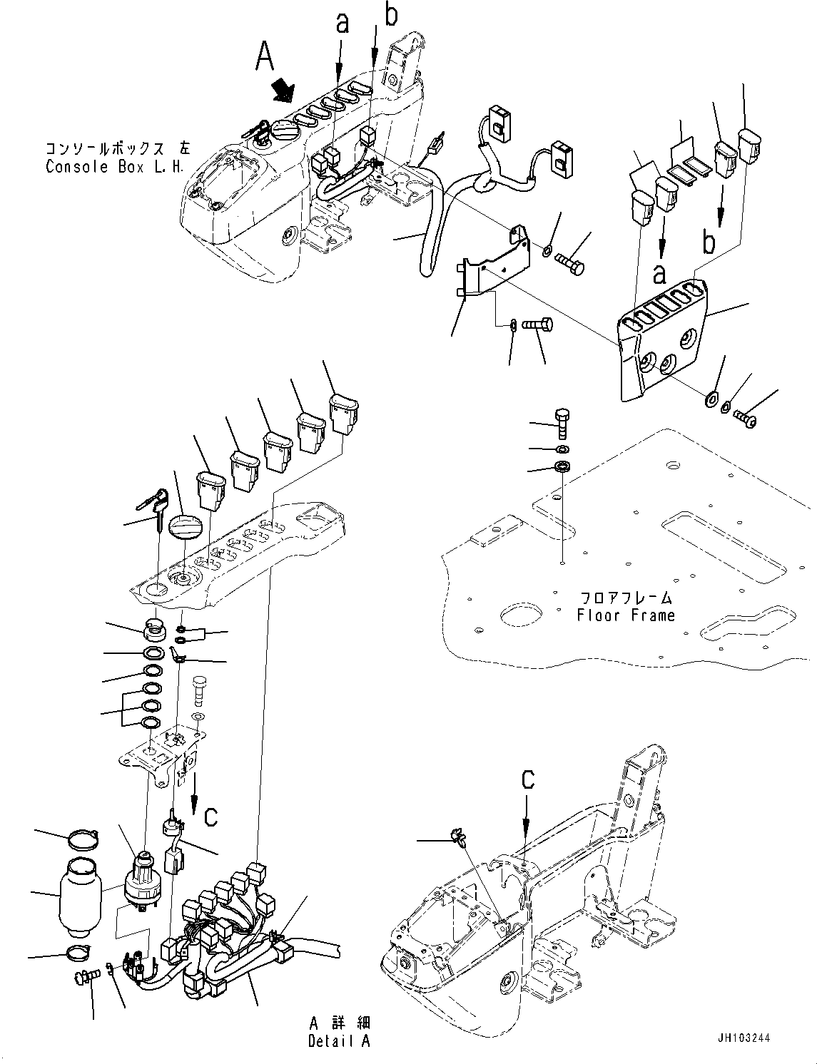Жгут проводов 21N-06-52220 KOMATSU