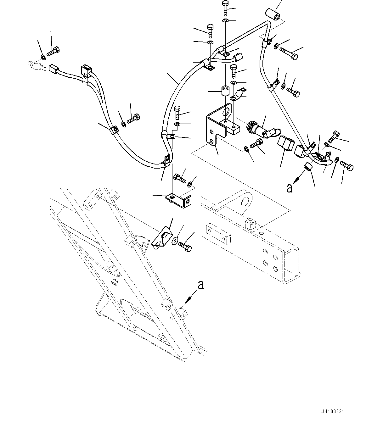 Жгут проводов 21T-06-44961 KOMATSU